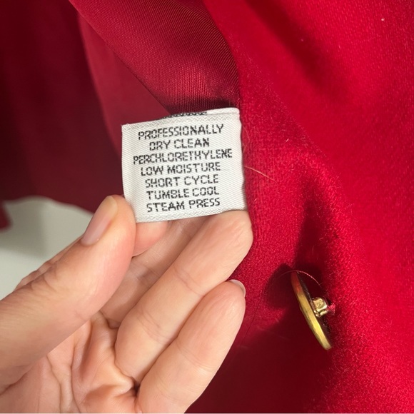 Wool double breasted duster jacket - Picture 14 of 14